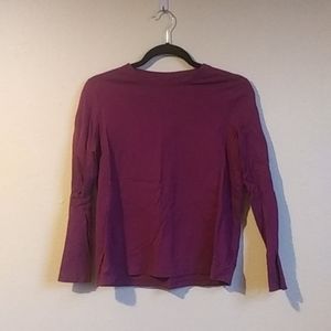 Lands' End Purple Top